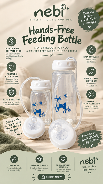 Nebi Liberé — Hands-Free Feeding Bottle