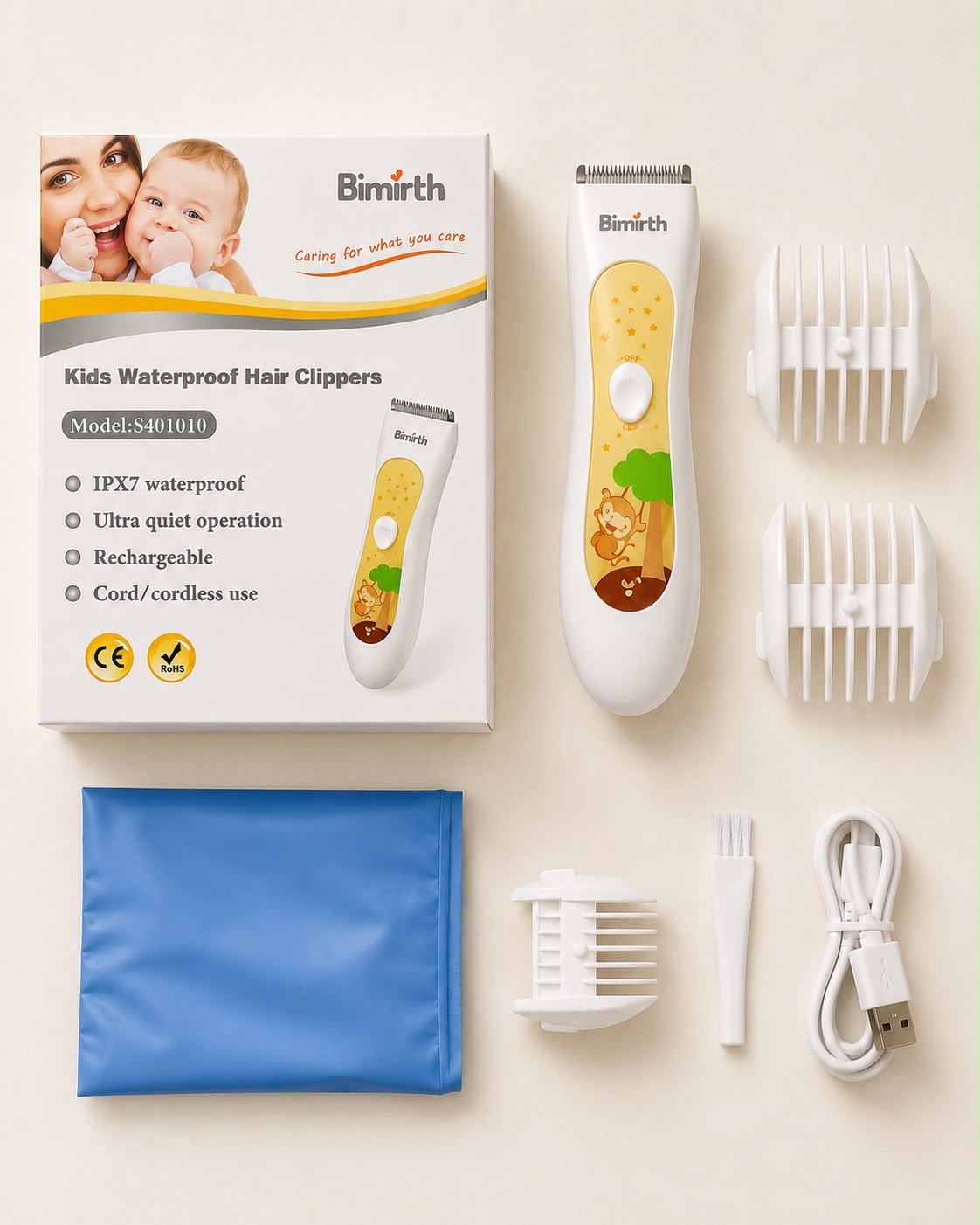 Nebi Douceur — Gentle Kids Hair Trimmer
